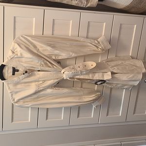 Banana Republic Satin Dress. Size Petite Medium.